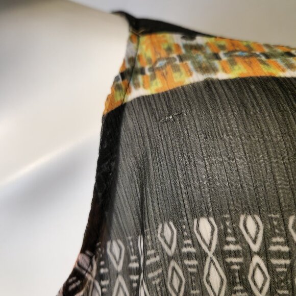 ❤️ 4/$20 Petticoat Alley Anthropologie boho top Women's medium Sheer Babydoll - Picture 5 of 14